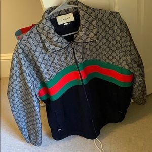 Gucci wind breaker jacket